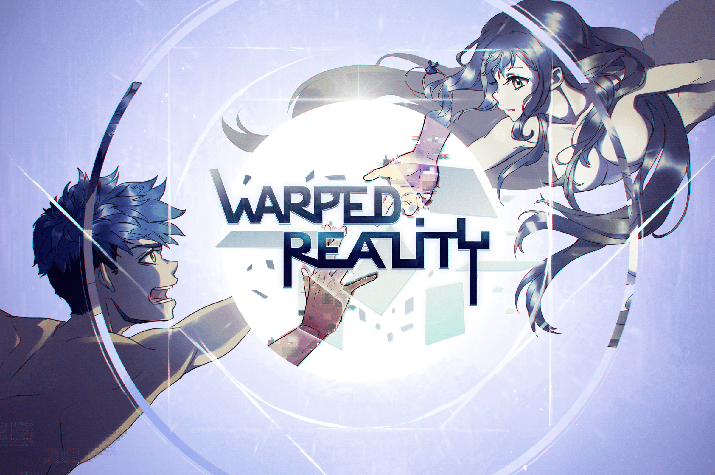 Warped Reality key art